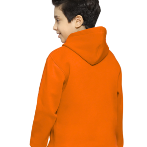 Orange Solid Hoodie