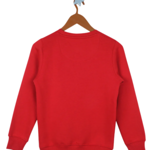 Red Solid Sweatshirt