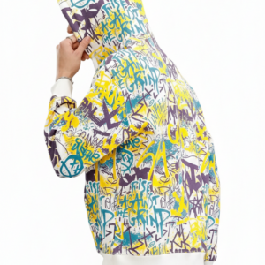 Graffiti Pop Print Hoodie