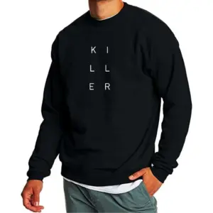Killer Minimal Crewneck Sweatshirt
