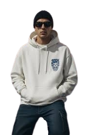 Seek Minimal Emblem Hoodie