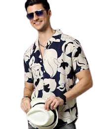 Island Bloom Printed Shirt