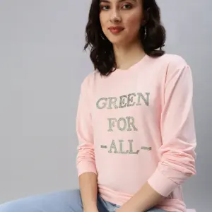 Green for All Statement Sweatshirt