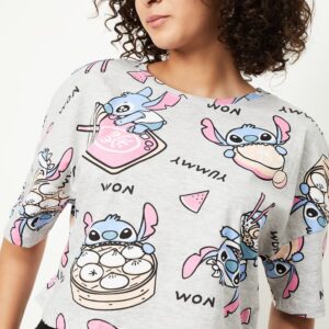 Playful Bunny Pop Print T-Shirt