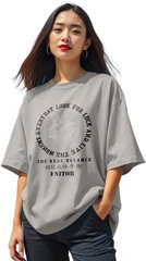 Urban Poetry Oversized T-Shirt