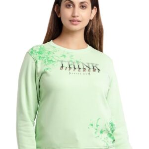 Mint Breeze Graphic Sweatshirt