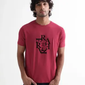 Rare Typographic Graphic T-Shirt