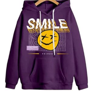 Smile Vibe Graphic Hoodie